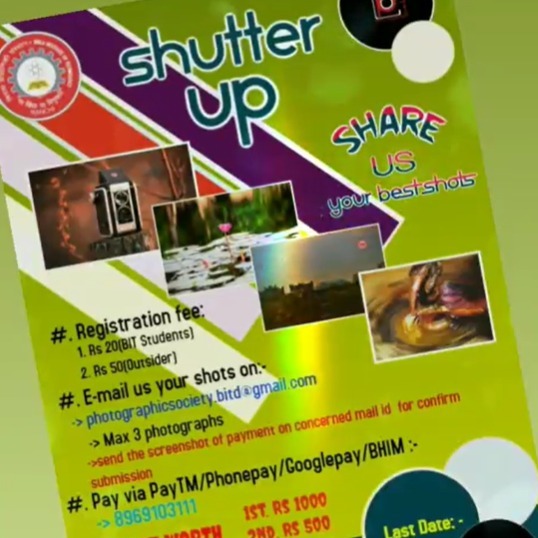 Shutter up